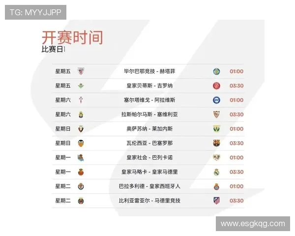 新赛季西甲赛程安排规则与时间周期详解